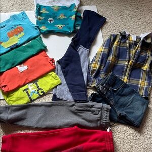 Bundle: pajamas, jeans, shirt, pants, sweater